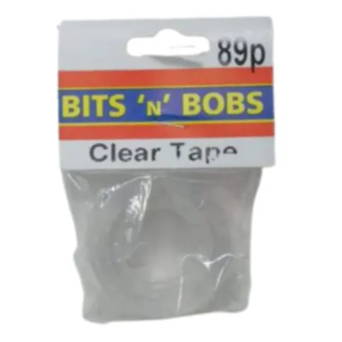 Bits n Bobs Clear Tape