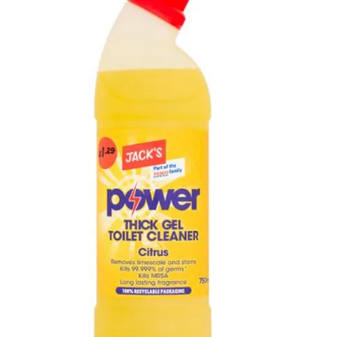 Jack's Power Thick Gel Toilet Cleaner Citrus 750ml