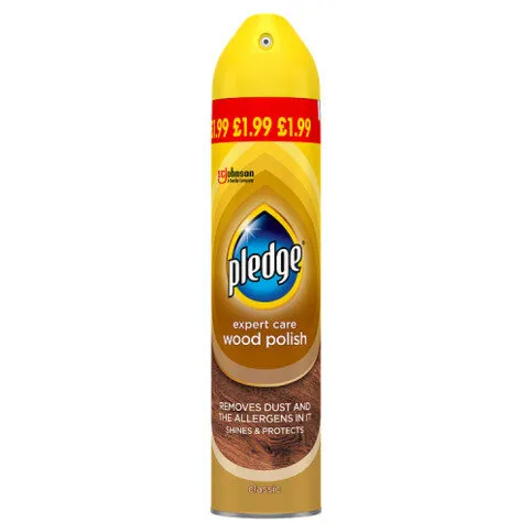 Pledge Wood Polish Aerosol 250ml