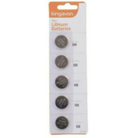 Cr2032 Lithium Batteries 3v 5 Pack