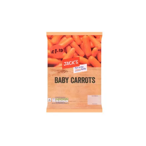 Jacks Baby Carrots 500g