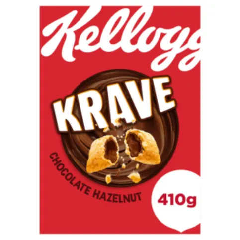 Kellogg's Krave Chocolate Hazelnut 410g