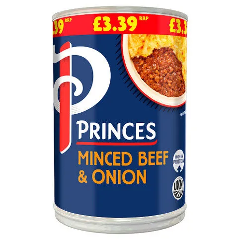 Princes Minced Beef & Onion 392g