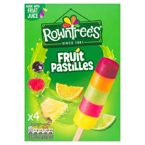 Rowntree's Fruit Pastilles 4 x 65ml