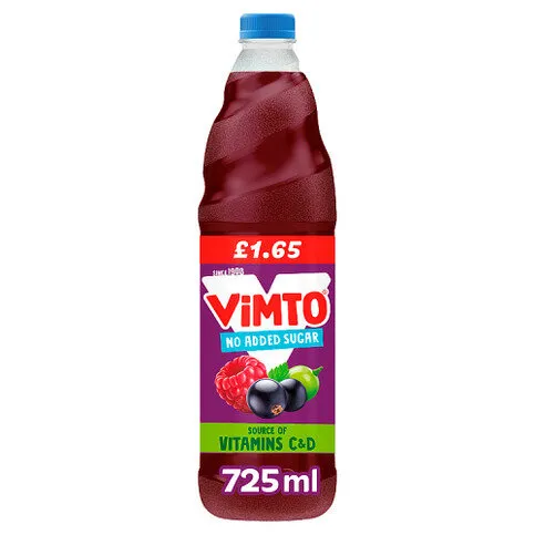 Vimto Real Fruit Squash Sugar Free 725ml