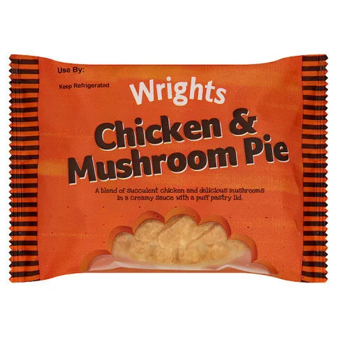Wrights Chicken & Mushroom Pie