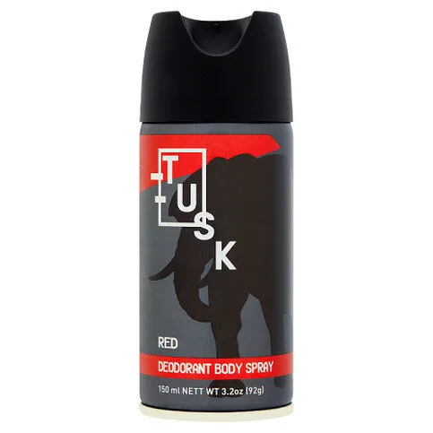Tusk Red Deodorant Body Spray 150ml