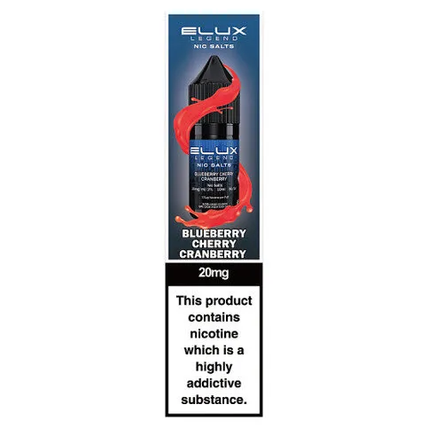 Elux Legend Nic Salts Blueberry Cherry Cranberry 20mg
