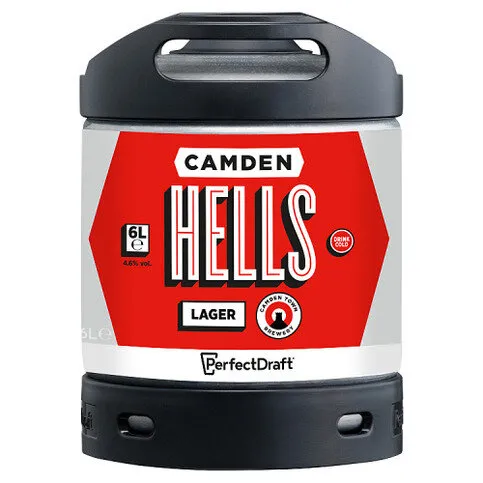 Camden Hells Lager PerfectDraft 6L
