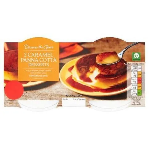 Jack's 2 Caramel Panna Cotta 240g