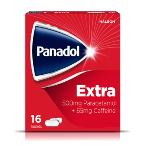 Panadol Extra Advance Painkillers, 500mg Paracetamol and 65mg Caffeine Tablets x14
