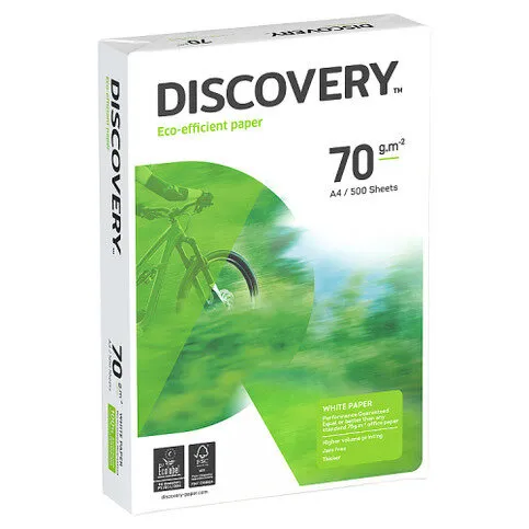 Discovery Eco-Efficient Paper 70g.m A4 / 500 Sheets
